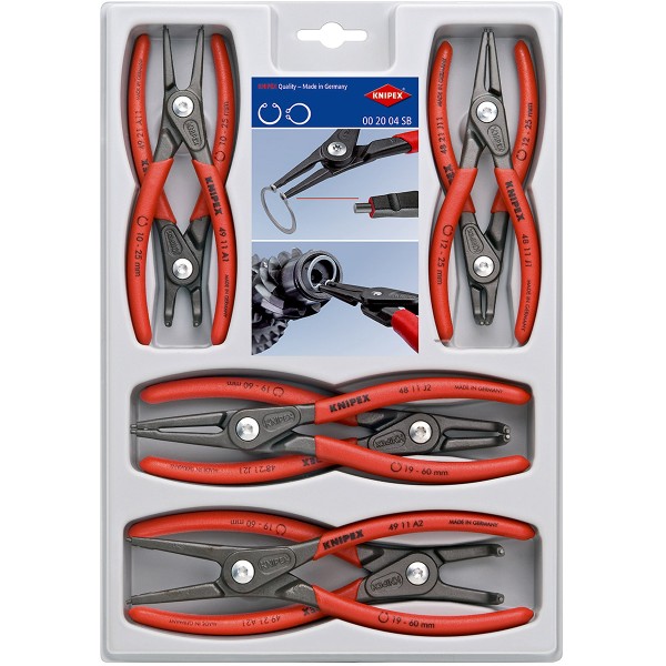 KNIPEX Präzisions-Sicherungsringzangen-Set 305 mm