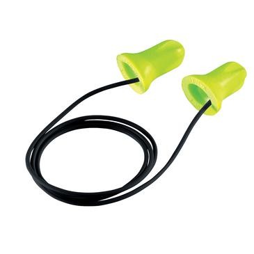 uvex hi-com Gehörschutzstöpsel mit Kordel grün SNR 24 dB Größe M - Inhalt: 100 Paar paarweise im Beu