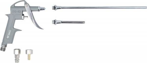 Brilliant Tools Druckluft-Ausblaspistole inklusive 3 Wechseldüsen - BT161103