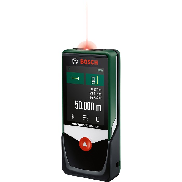 Bosch Digitaler Laser-Entfernungsmesser AdvancedDistance 50C