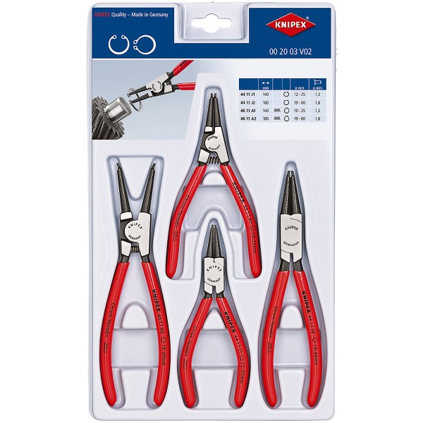 KNIPEX Sicherungsringzangen-Set 325 mm