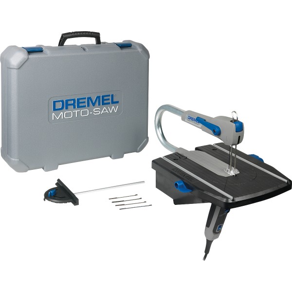 Bosch DREMEL® Moto-Saw MS20-1/5 2in1 Dekupiersäge mit 1 Vorsatzgerät, 5 Zubehöre