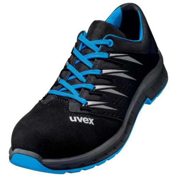 uvex 2 Sicherheitsschuh trend Halbschuhe S1P, blau/schwarz