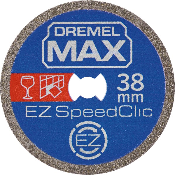 Bosch DREMEL® EZ SpeedClic: S545DM Diamant-Trennscheibe
