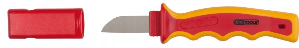 KS Tools Kabelmesser mit Schutzisolierung, 205mm