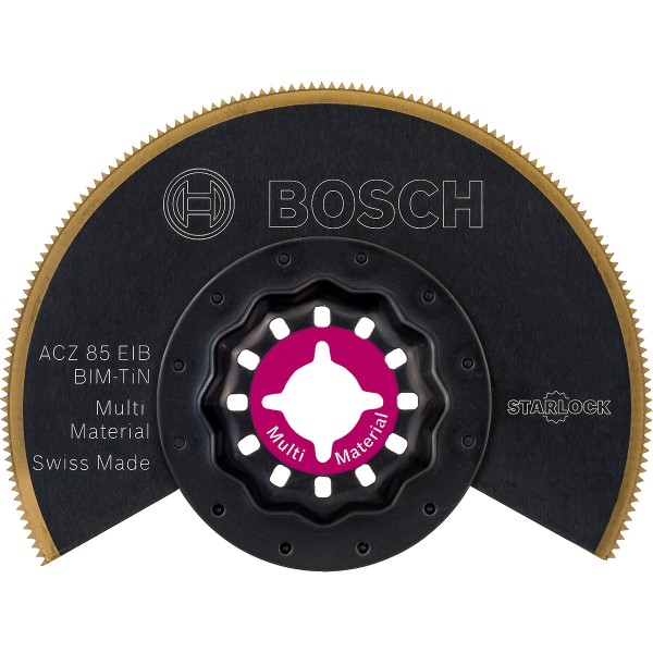 Bosch BIM-TiN Segmentsägeblatt ACZ 85 EIB, Multi Material, 85 mm