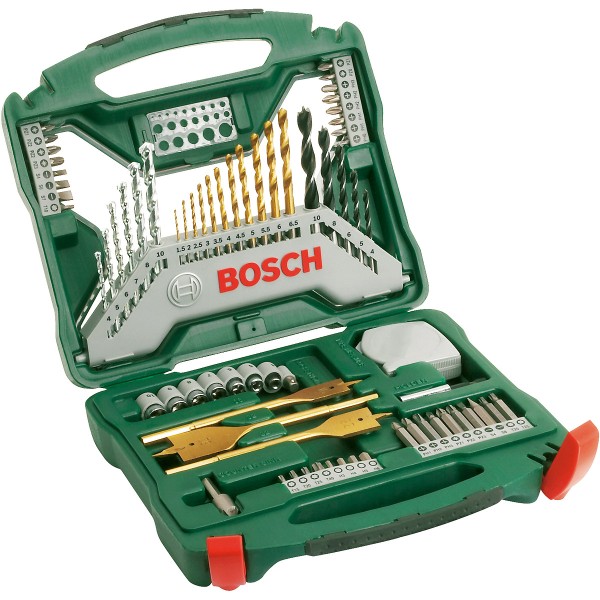 Bosch X-Line-Titanium Bohrer- und Schrauber-Set, 70-teilig