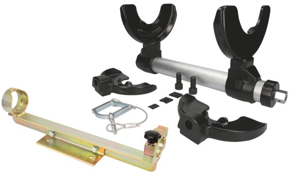 KS Tools Universal Federspanner mit Fangseil und Schraubstockhalter