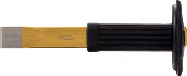 KS Tools Schlitzmeißel mit Handschutzgriff, 230mm