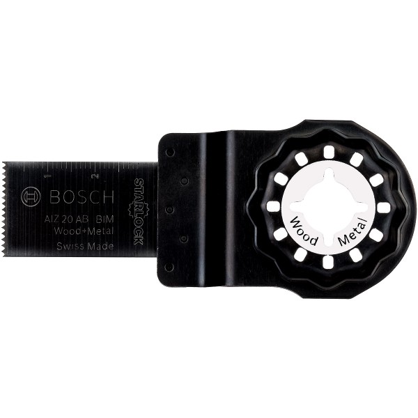 Bosch BIM Tauchsägeblatt AIZ 20 AB, Wood and Metal, 30 x 20 mm