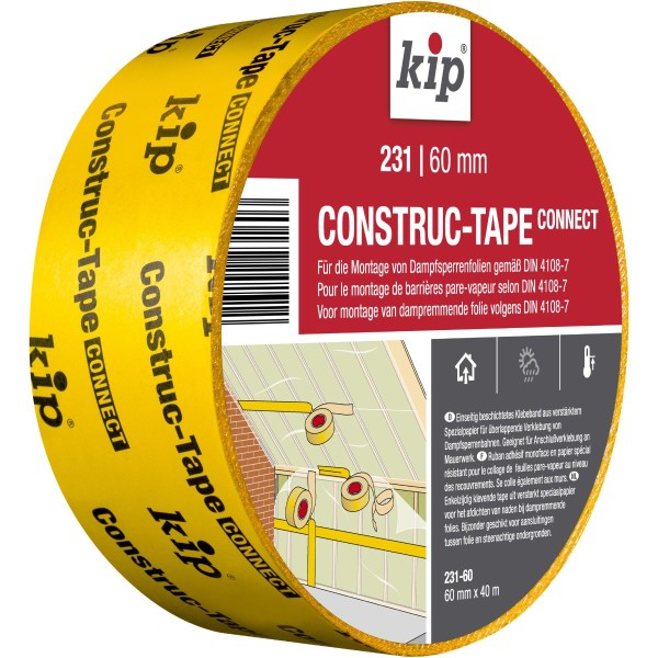 Kip 231 Construc-Tape 60mm x 40m