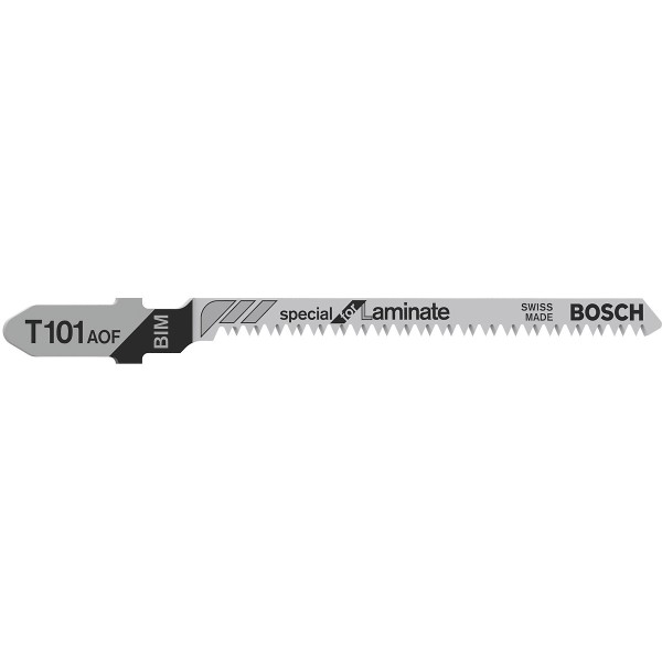 Bosch Stichsägeblatt T 101 AOF Special for Laminate, 3er-Pack