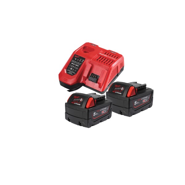 Milwaukee 18V Starterset M18 NRGCR-502