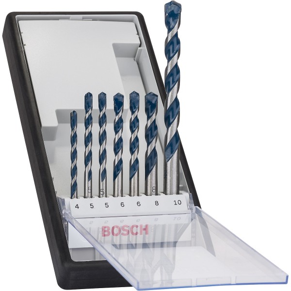 Bosch Betonbohrer-Robust-Line-Set CYL-5, Blue Granite, 7-teilig, 4 - 10 mm