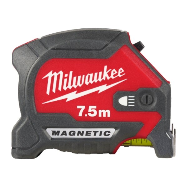 Milwaukee LED Magnetik Bandmaß - 7,5 M, 30mm breit