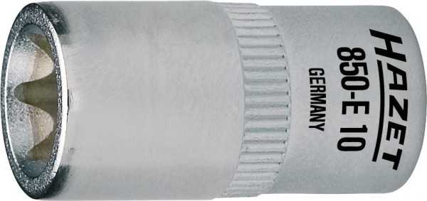 HAZET Steckschlüssel-Einsatz, Vierkant6,3 mm (1/4 Zoll), TORX® Profil
