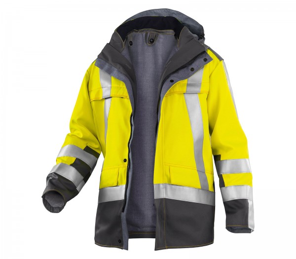Jacken SAFETY | Warnschutzjacken KÜBLER | tuulzone Arbeitskleidung PSA | | 3 | Arbeitsschutz 8 Parka