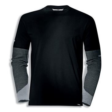 uvex cut quatroflex T-shirt - Langarm - Longsleeve dunkelgrau/melange