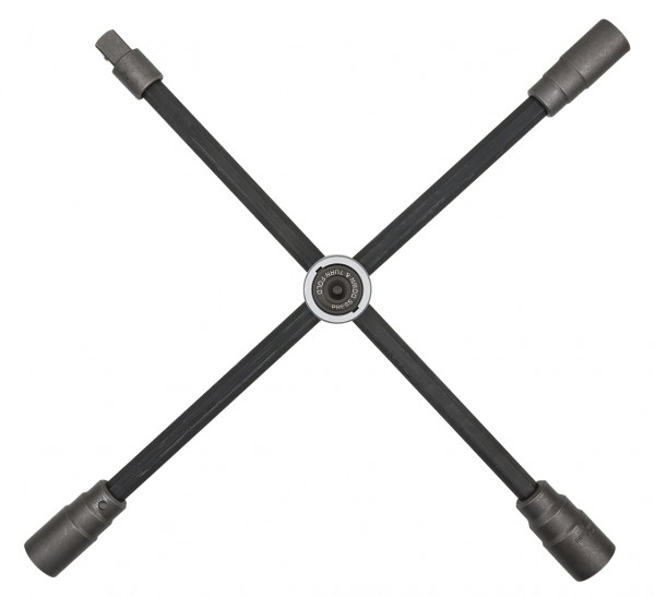 KS Tools Rad-Kreuzschlüssel mit Gleitgelenk für NKW, 3/4"x24x27x32mm