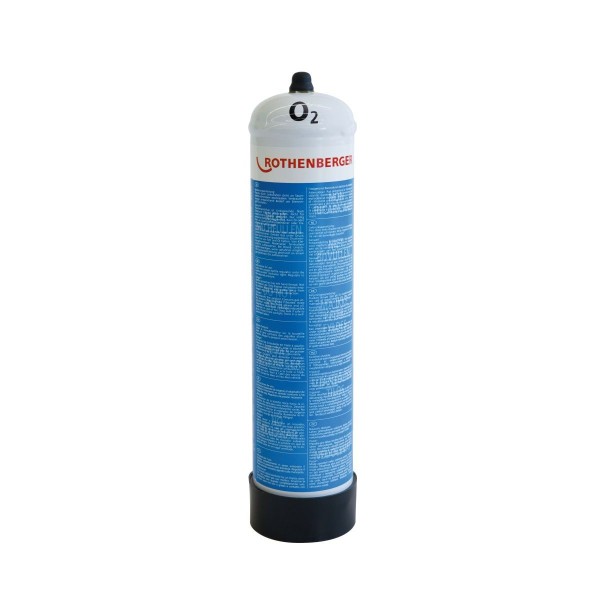 Rothenberger Sauerstoff-Einwegstahlflasche