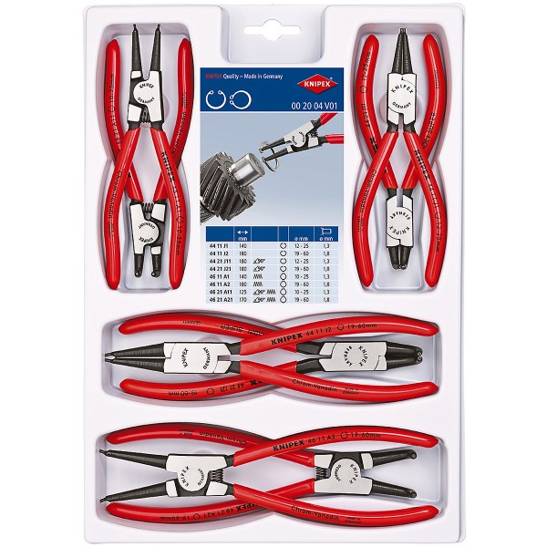 KNIPEX Sicherungsringzangen-Set 300 mm