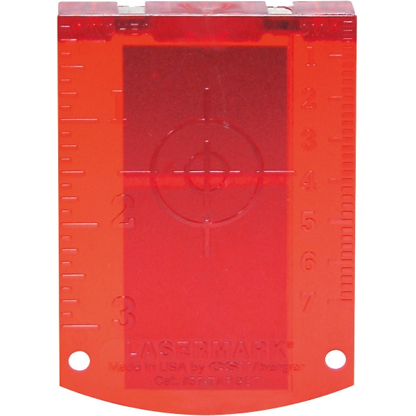 Bosch Laserzieltafel rot