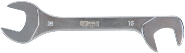 KS Tools Doppelmaulschlüssel, 20°+ 80° 16mm L=140mm