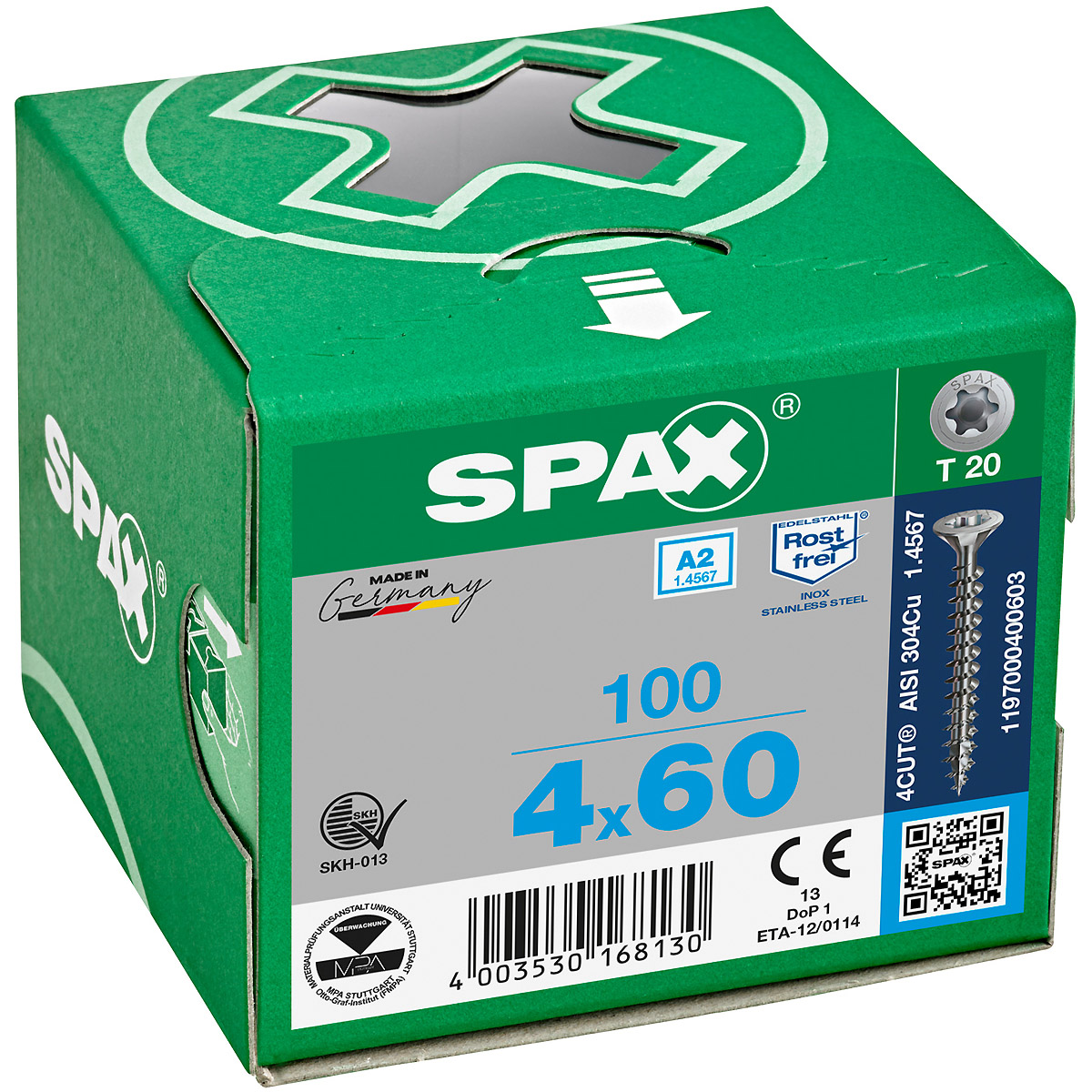 Spax Montagekasten L-Boxx Mini, Kunststoff Klein, Wirox