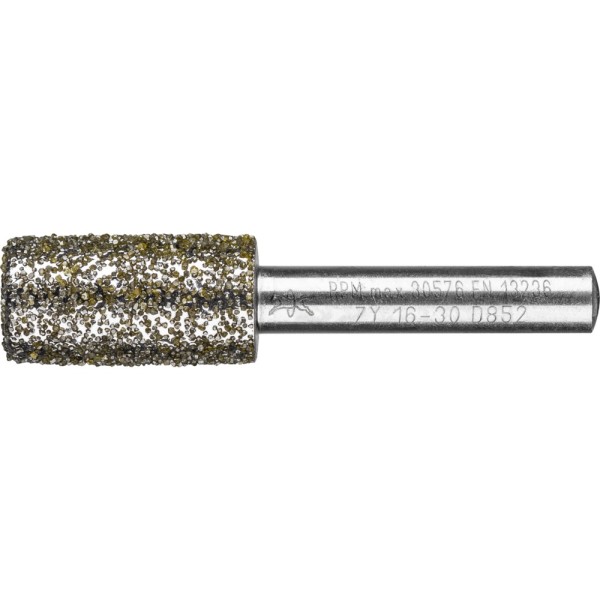 PFERD Diamant-Schleifstift Zylinder zum Ausschleifen von Nuten