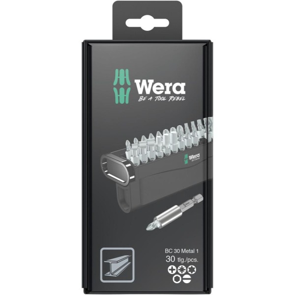 Wera Bit-Check 30 Metal 1 SB