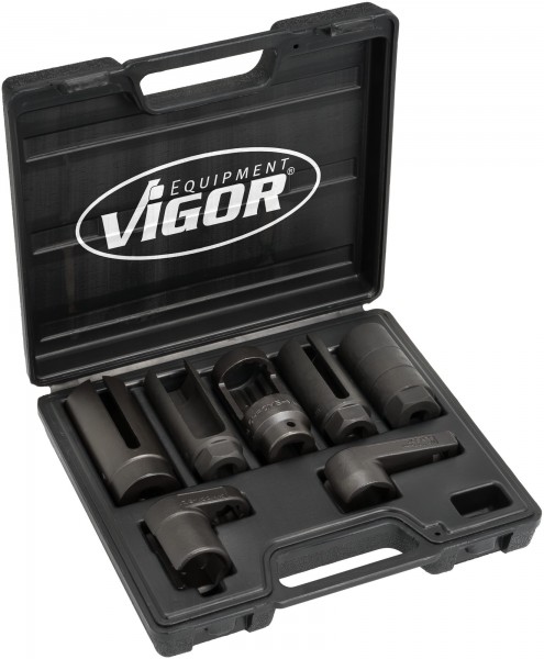 VIGOR Lambdasonden Satz, V5676, Vierkant10 mm (3/8 Zoll), Vierkant12,5 mm (1/2 Zoll), Außen-Doppel-S