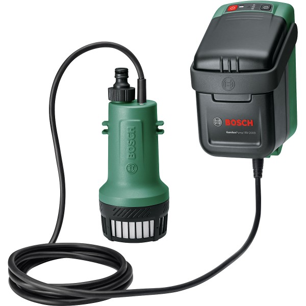 Bosch Akku-Regenwasserpumpen GardenPump 18V-2000