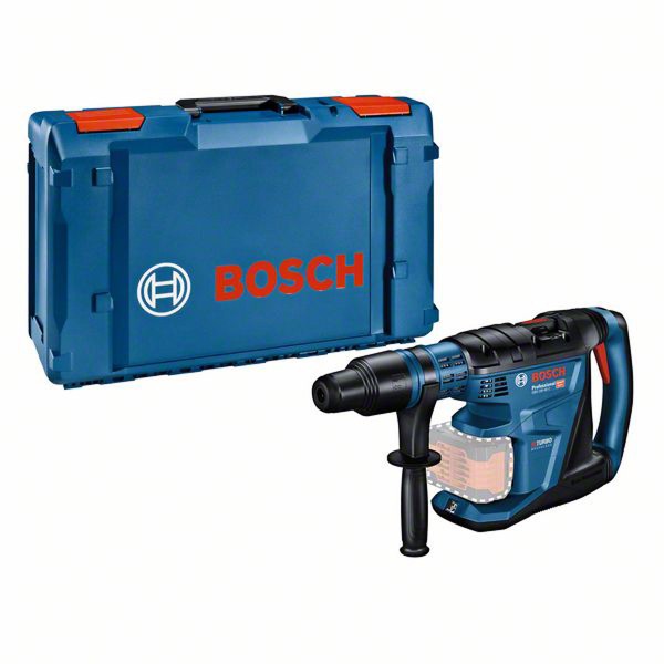 Bosch Akku-Bohrhammer BITURBO mit SDS max GBH 18V-40 C, mit XL-BOXX mit Zubehör-Set