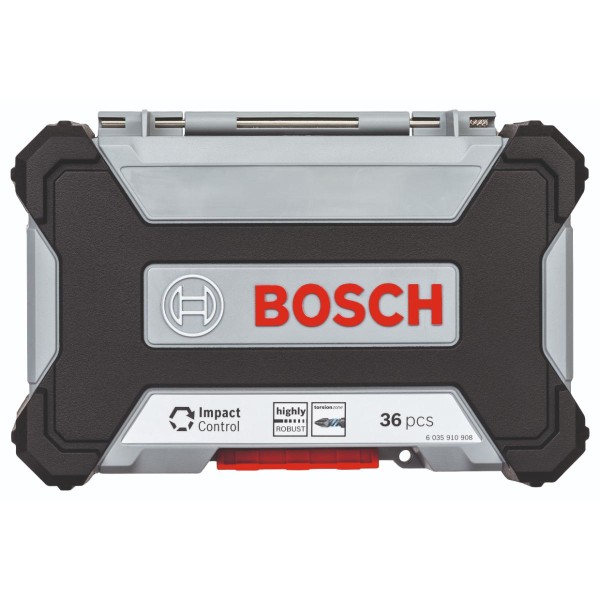 Bosch Pick and Click Impact Control Steckschlüssel‑ und Schrauberbit-Set, 36‑tlg.