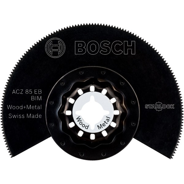 Bosch BIM Segmentsägeblatt ACZ 85 EB Starlock, Wood and Metal, 85 mm