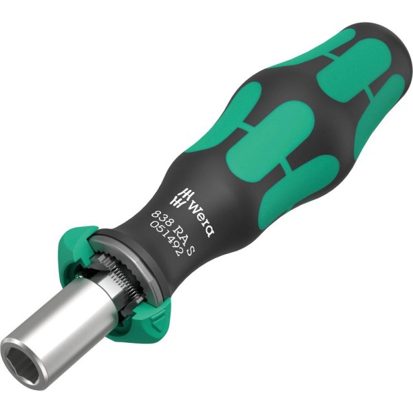 Wera 838 RA S Bits-Handhalter mit Ratschenfunktion, 1/4"