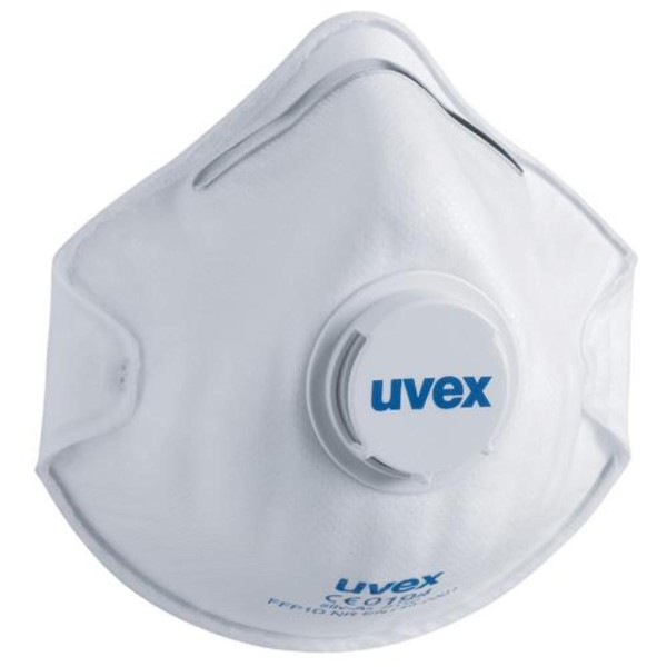 uvex Atemschutzmaske silv - Air c silv - Air c FFP1 mit Ausatemventil - 3 Stück