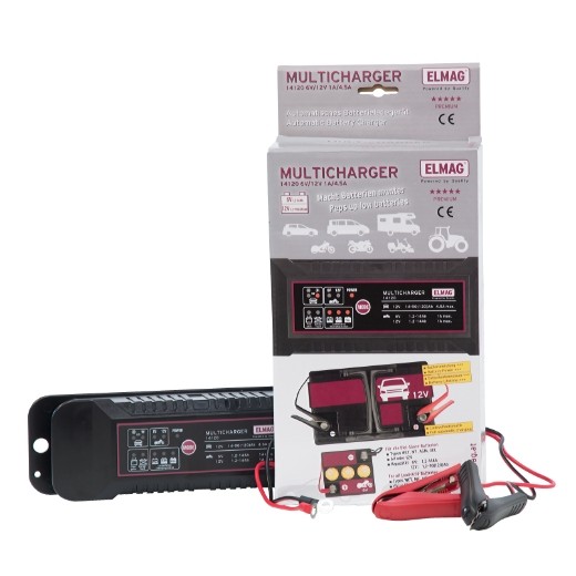 ELMAG Automatisches Batterieladegerät 6/12 V.