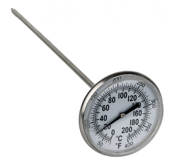 KS Tools Thermometer, 0-200°C-0-400°F, L =210mm
