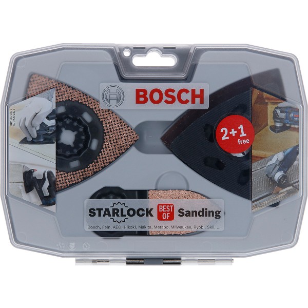 Bosch Schleif-Set Starlock Best of Sanding, 6-teilig