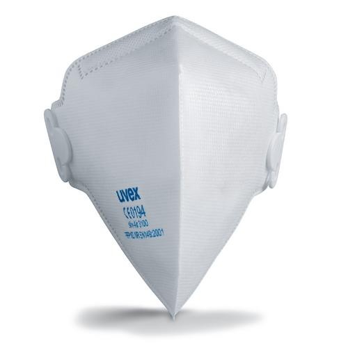 uvex silv-Air classic 3100 Atemschutzmaske FFP1 Retailverpackung - Inhalt: 3 Stück