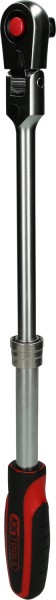 KS Tools 1/2" SlimPOWER Teleskop-Gelenk-Umschaltknarre, 72 Zahn