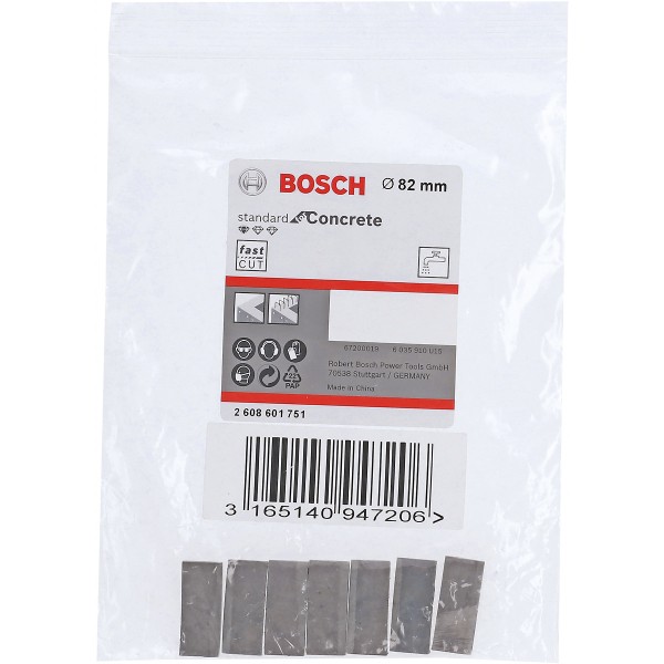 Bosch Segmente für Diamantbohrkrone Standard for Concrete