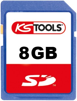 KS Tools SD-Speicherkarte, 8 GB