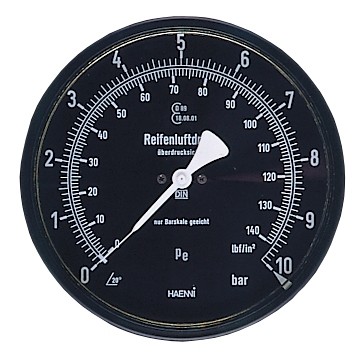 ELMAG Druckmanometer 0-10 bar '600'