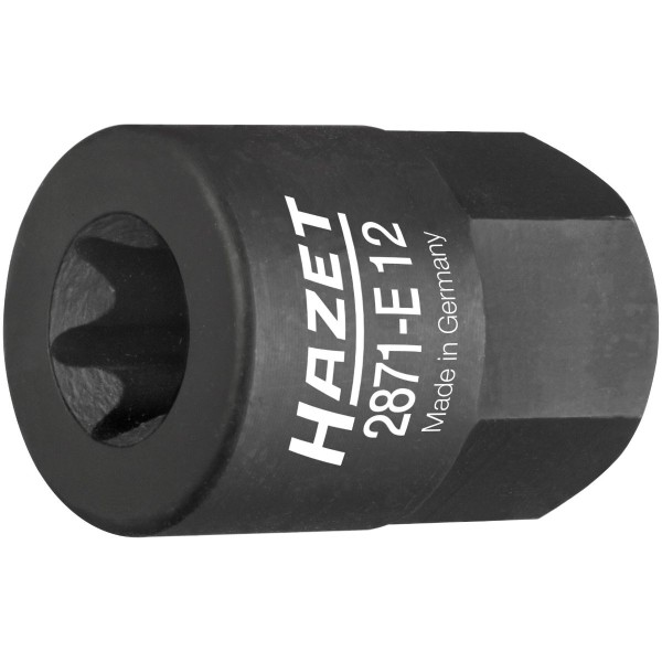 HAZET Turbolader / Krümmer TORX Einsatz Außen-Sechskant 17 mm