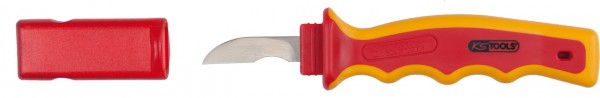 KS Tools Kabel-Abisoliermesser mit Schutzisolierung, 200mm