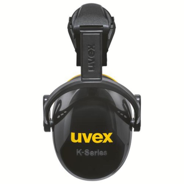 uvex Kapselgehörschutz Helm Gehörschutzkapsel K20H schwarz/ gelb SNR 30 dB