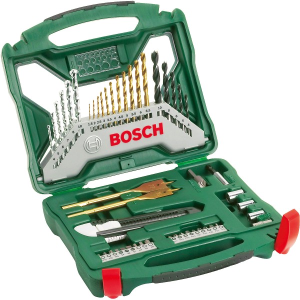 Bosch X-Line-Titanium Bohrer- und Schrauber-Set, 50-teilig