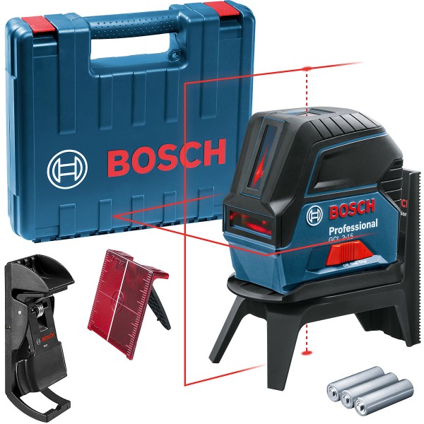 Bosch Kombilaser GCL 2-15, mit Handwerkerkoffer